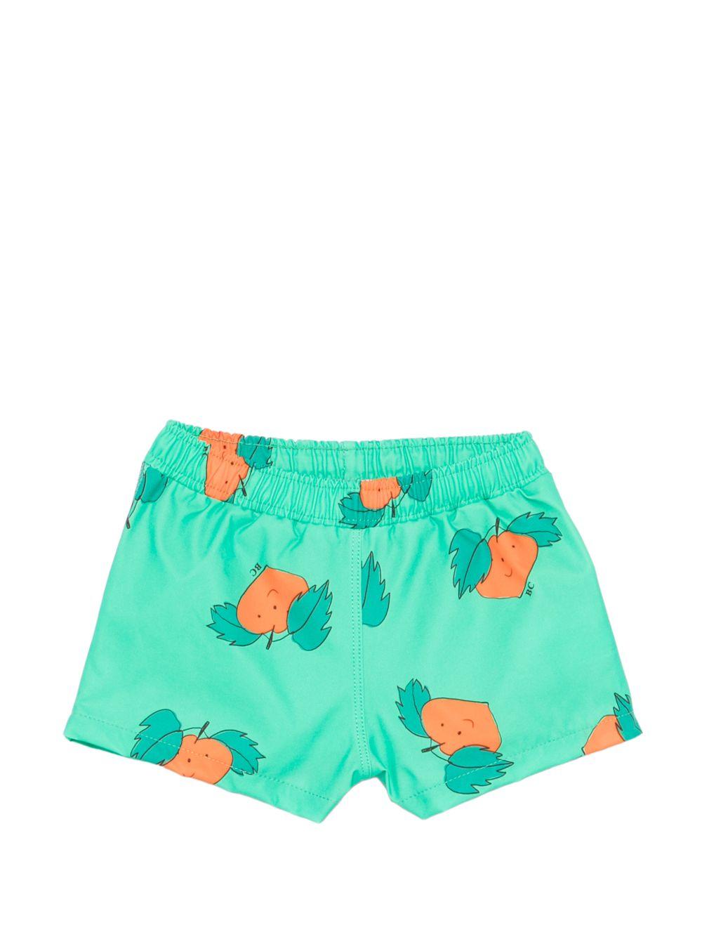 Costume da bagno per neonato Bobo Choses verde con stampa grafica all-over B126AB107 311 BOBO CHOSES KIDS
