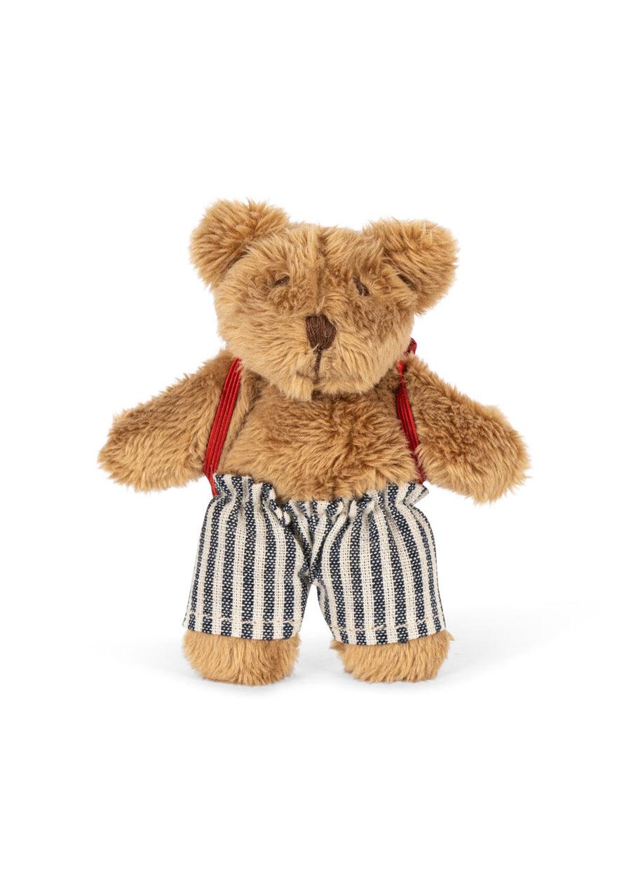 Peluche Teddy torna a scuola per bambini Konges Slojd multicolore con accessori all'interno KS105554 MULTI KONGES SLOJD