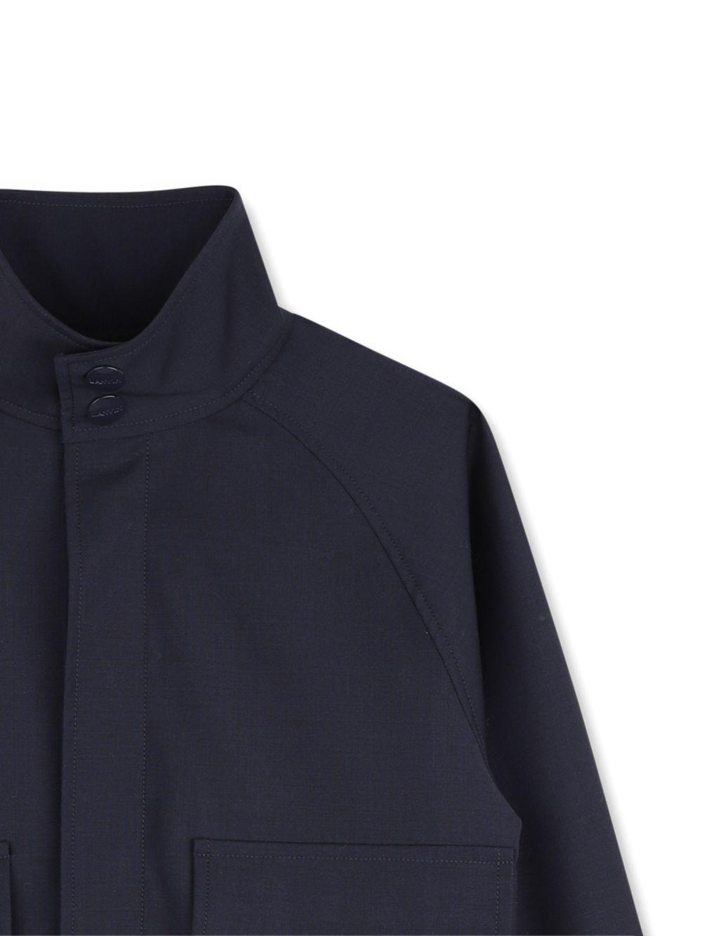 Giacca per bambino Lanvin Kids blu con maniche raglan<BR/> N30445 868 LANVIN KIDS
