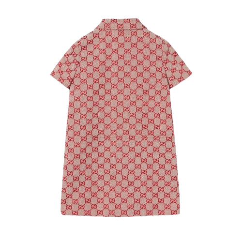 Abito per bambina Gucci Kids multicolore con tessuto GG 851670XWA8J 9369 GUCCI KIDS