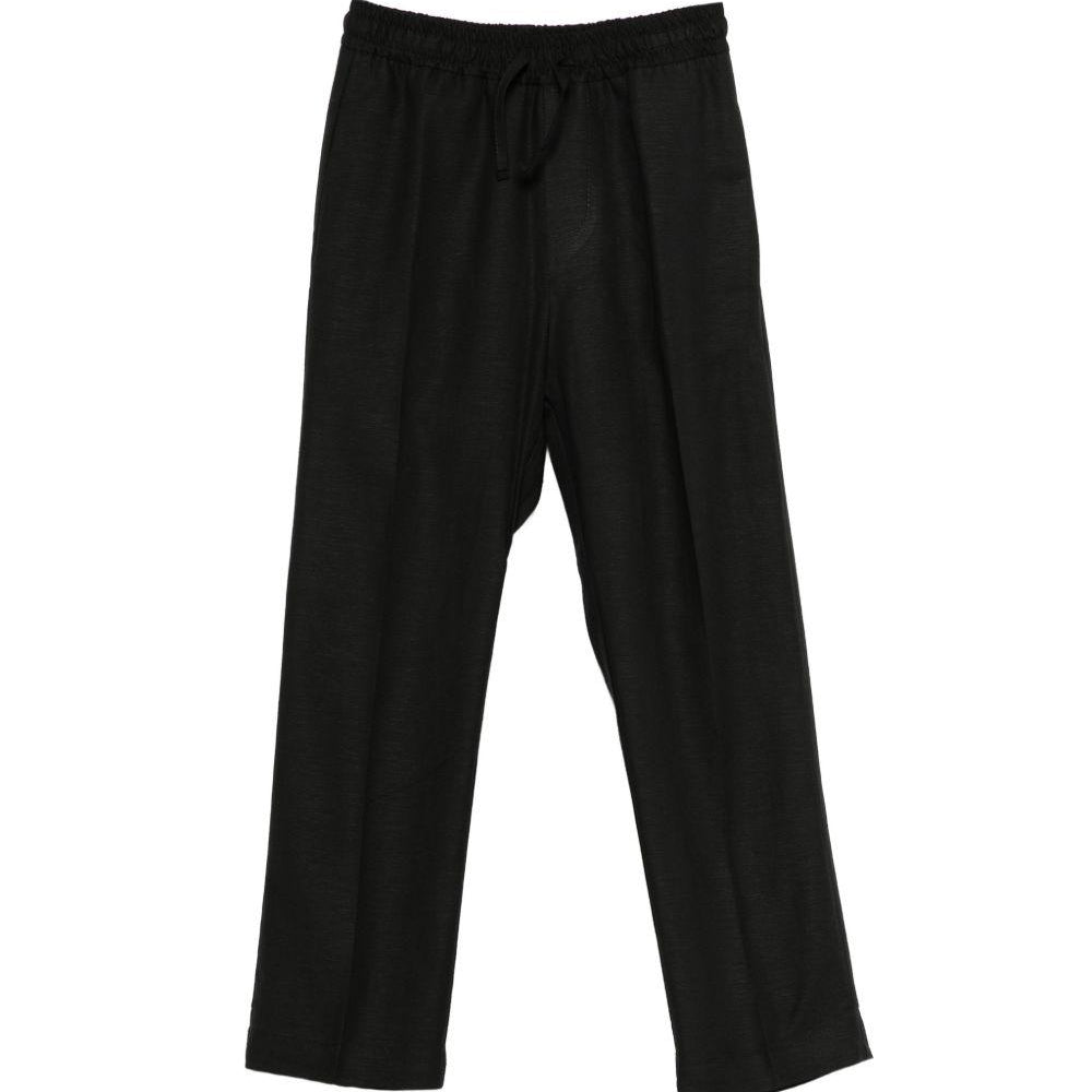 Pantaloni per bambino Paolo Pecora Kids nero con coulisse PP4238 NERO PAOLO PECORA KIDS