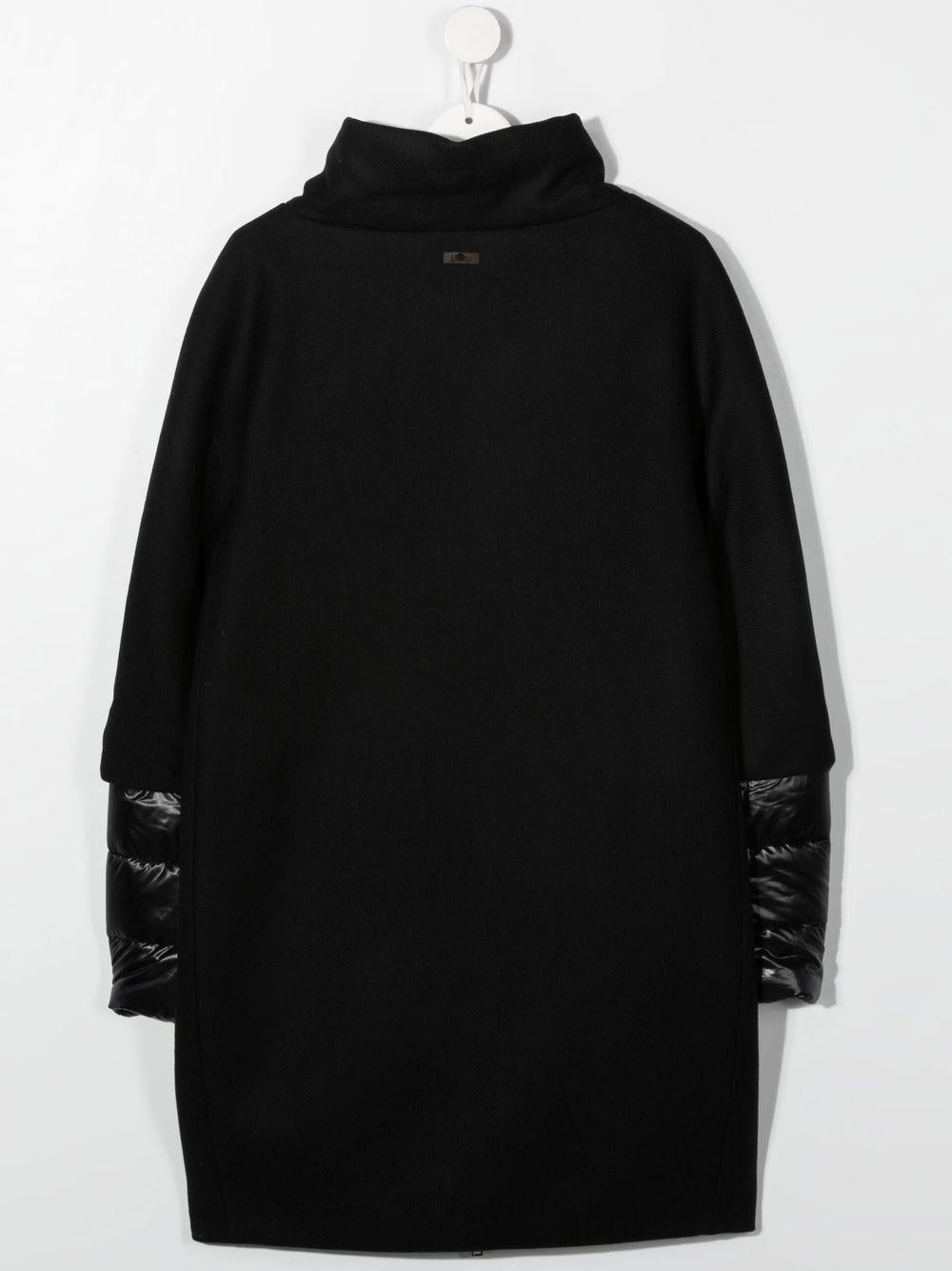 Cappotto per bambina Herno Kids nero con design imbottito CA000014G33344 9300 HERNO KIDS
