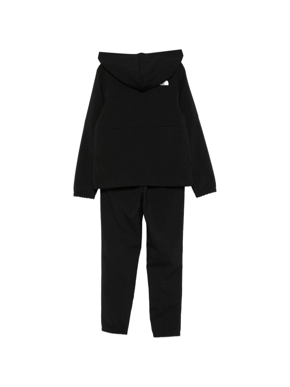 Tuta per bambino The North Face Kids nera con cappuccio NF0A8FYT JK31 THE NORTH FACE KIDS