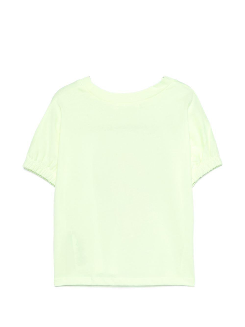 T-shirt per bambina Billieblush gialla con motivo a stella U21936 552 BILLIEBLUSH KIDS
