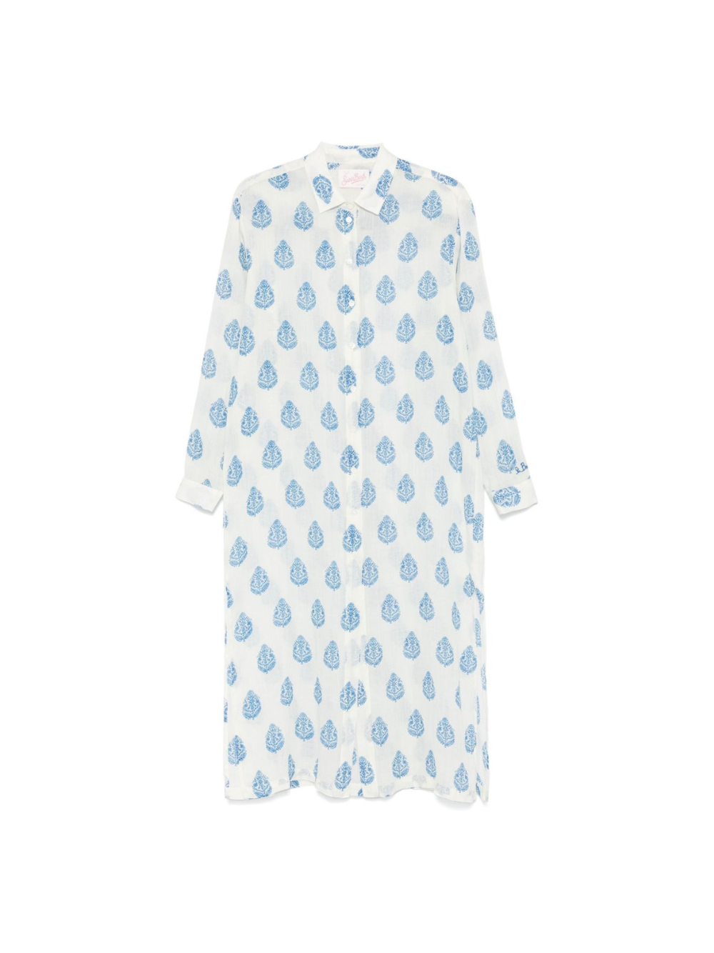 Abito per donna Adeline MC2 Saint Barth bianco con stampa all-over ADN0001 03092H MC2 ST. BARTH