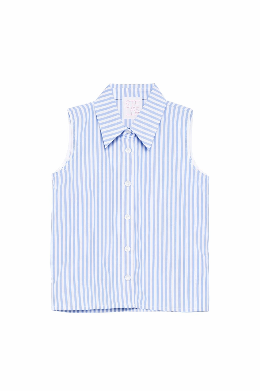 Camicia per bambina Stella Jean Kids multicolore con design a righe SS26SJB612 G017 STELLA JEAN KIDS