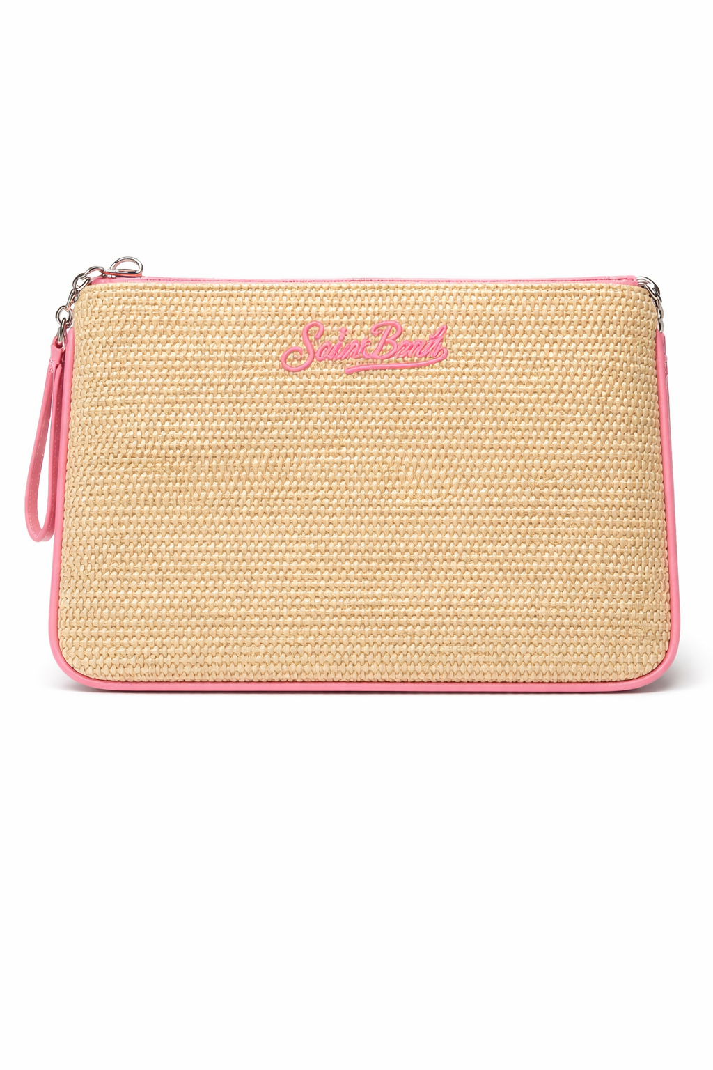 Pochette Parisienne MC2 Saint Barth beige in rafia PAR0021 00415L MC2 ST. BARTH KIDS