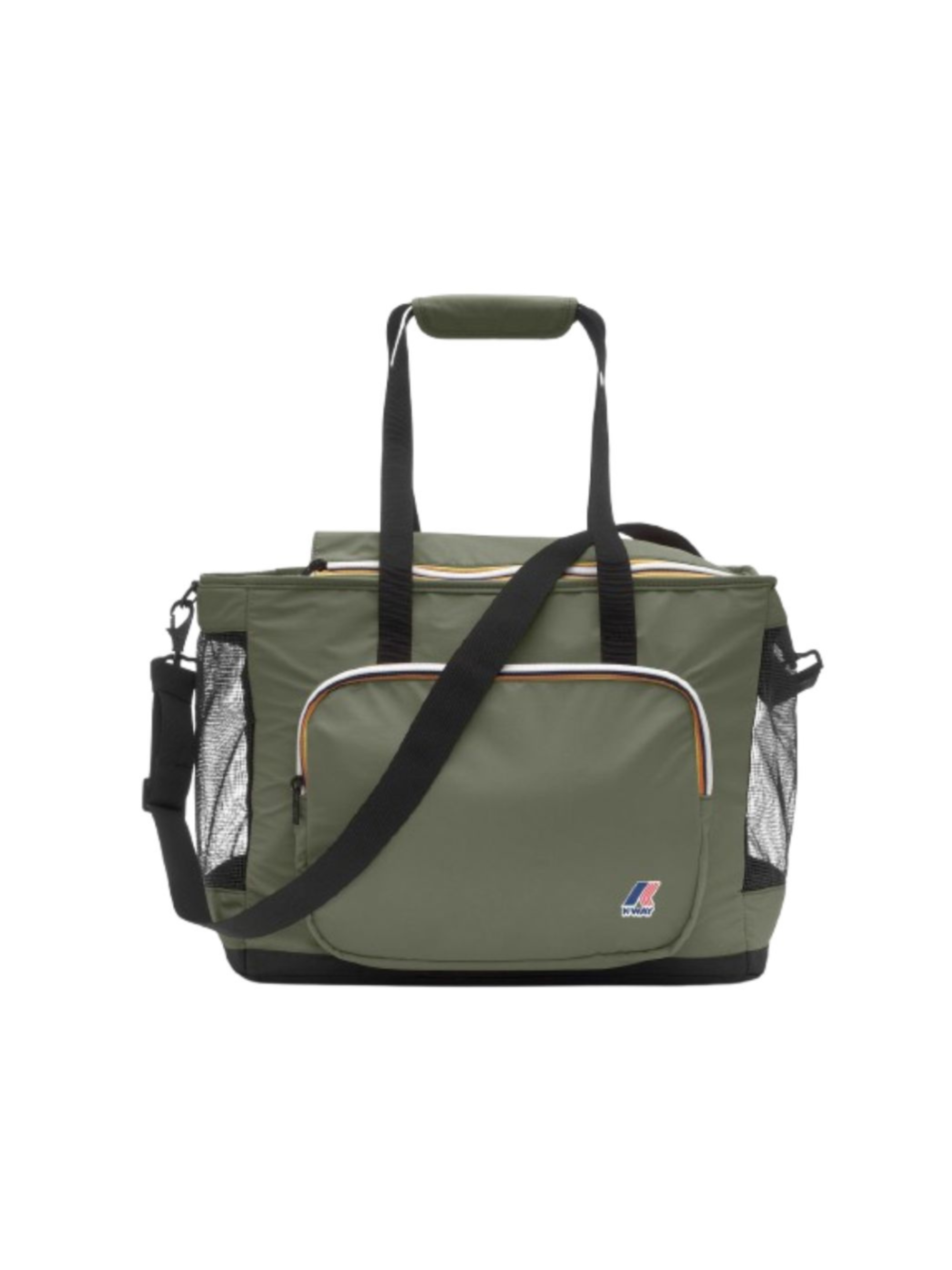 Trasportino per animali domestici Le Vrai 4.0 Marley K-Way verde con dettaglio rete K8151XW V15 K-WAY KIDS