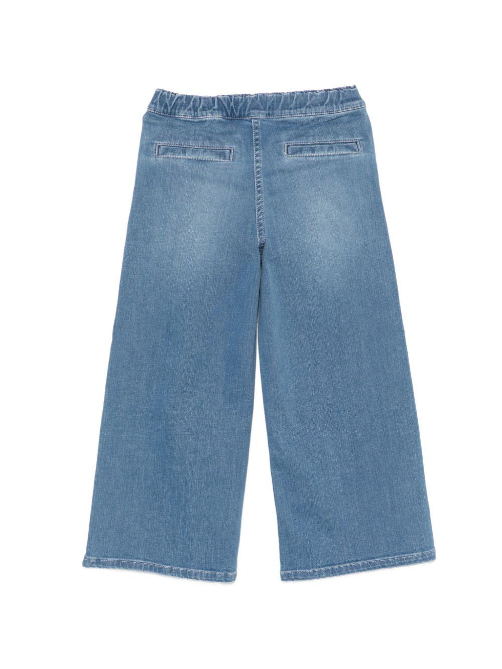 Jeans per bambina Balmain Kids denim con bottoni dorati BY6C10 Z3664 619 BALMAIN KIDS