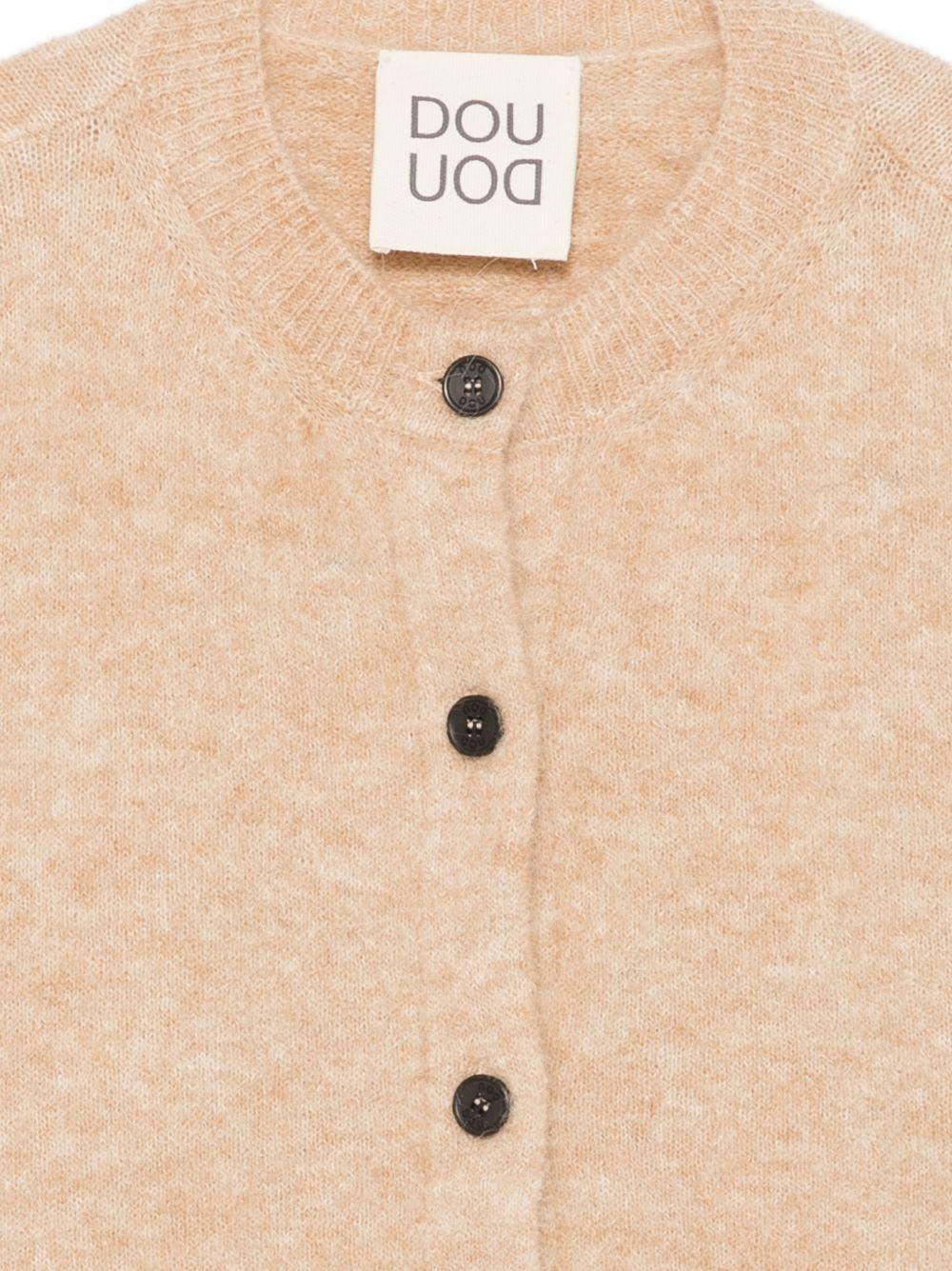 Maglione per bambino Douuod Kids beige con chiusura con bottoni sul davanti DZ9A00 W0229 877 DOUUOD KIDS