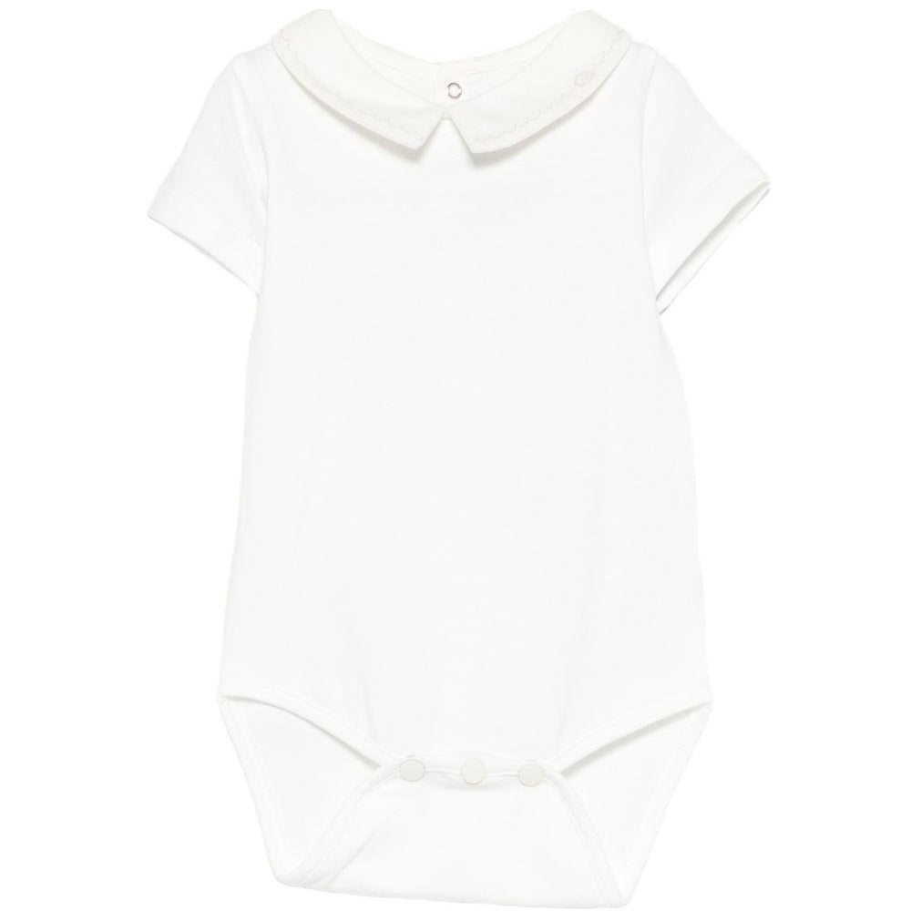 Tutina per neonati Tartine Et Chocolat bianca con colletto a punta CC11011 13 TArtine & Chocolat KIDS