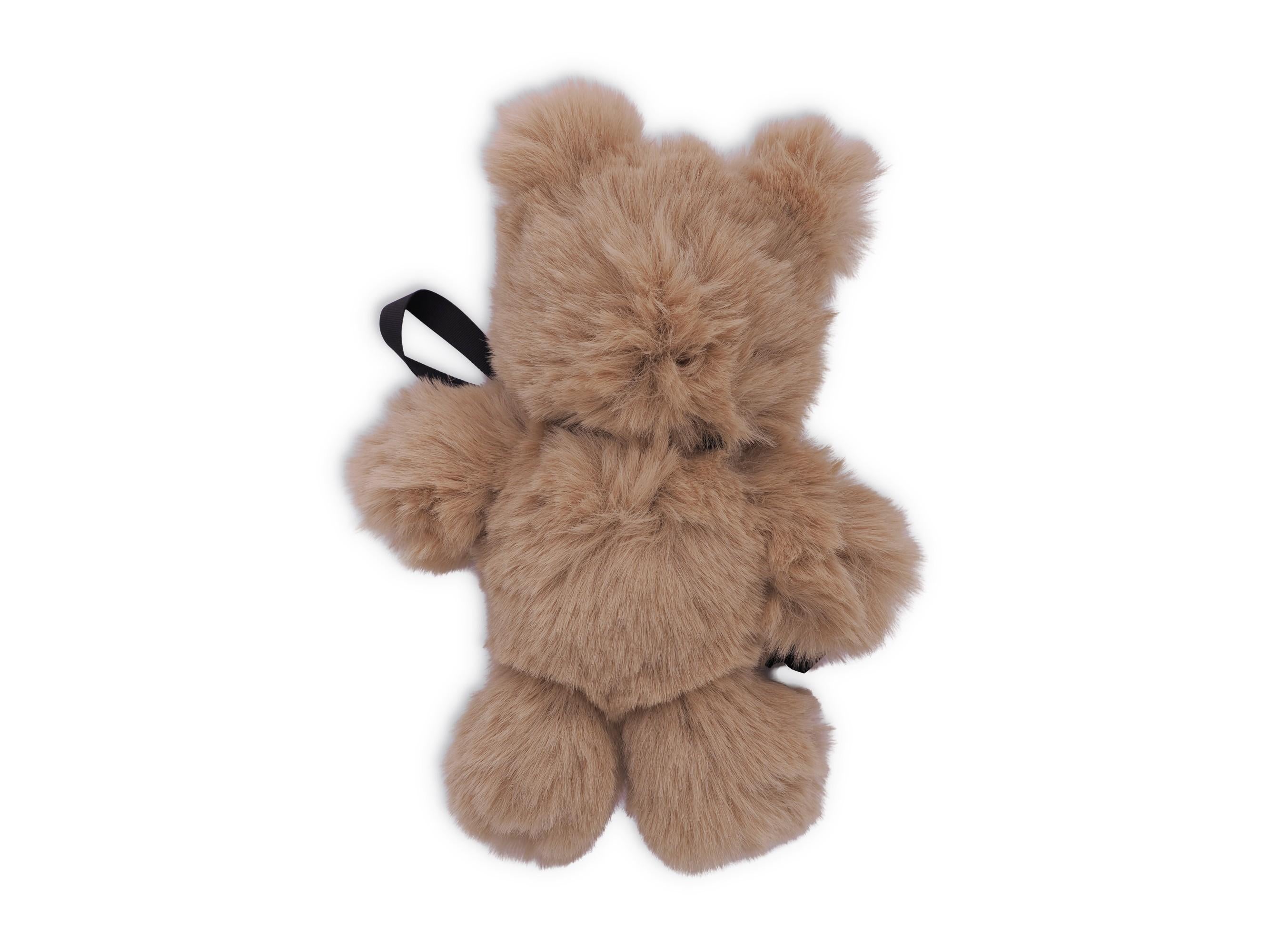 Bear Trick per bambina Monnalisa beige con iconico fiocco 17G007 7763 0650 MONNALISA