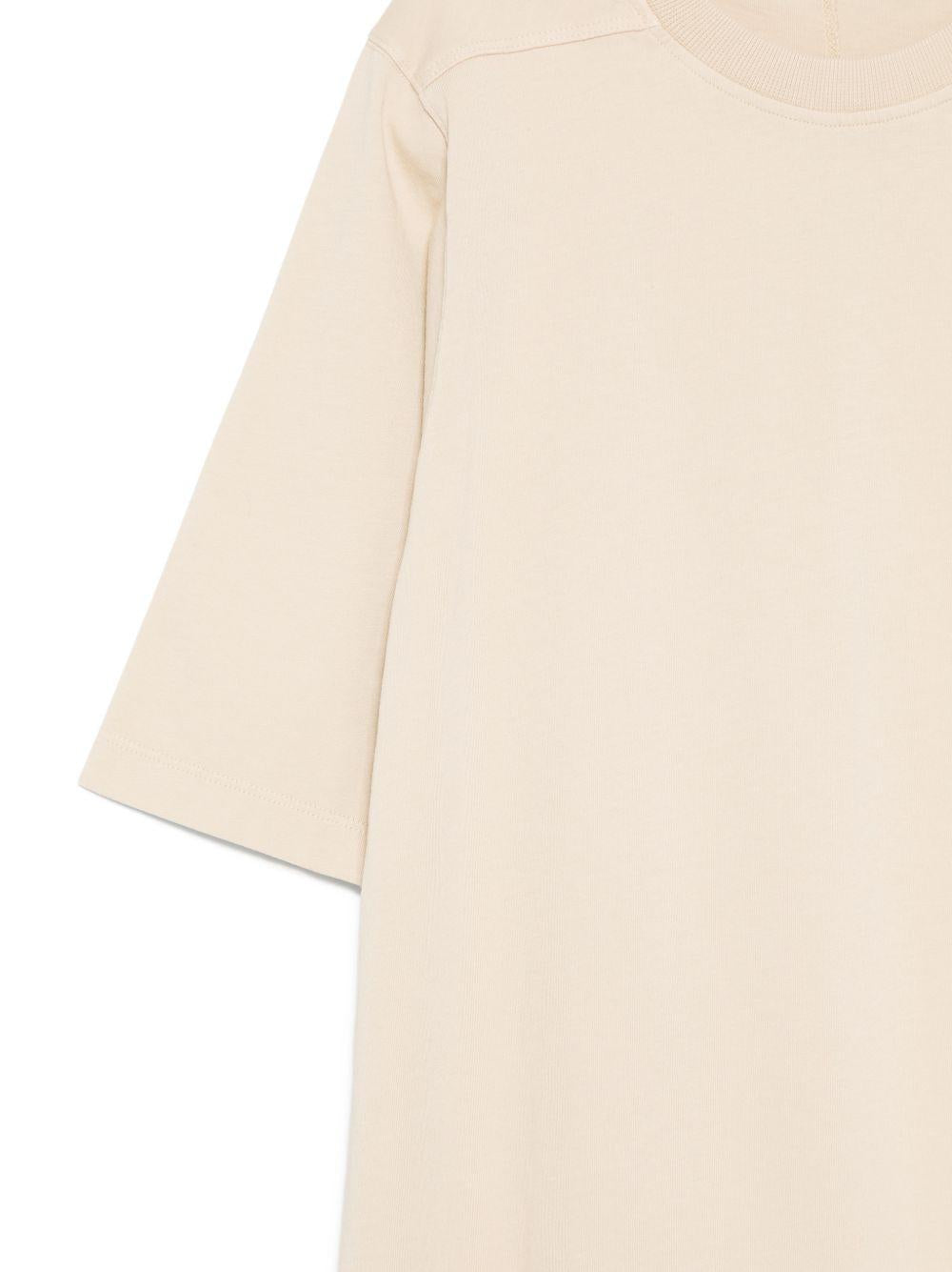 T-shirt per bambino Rick Owens Kids beige con girocollo BG01F3274RNP 138 RICK OWENS KIDS