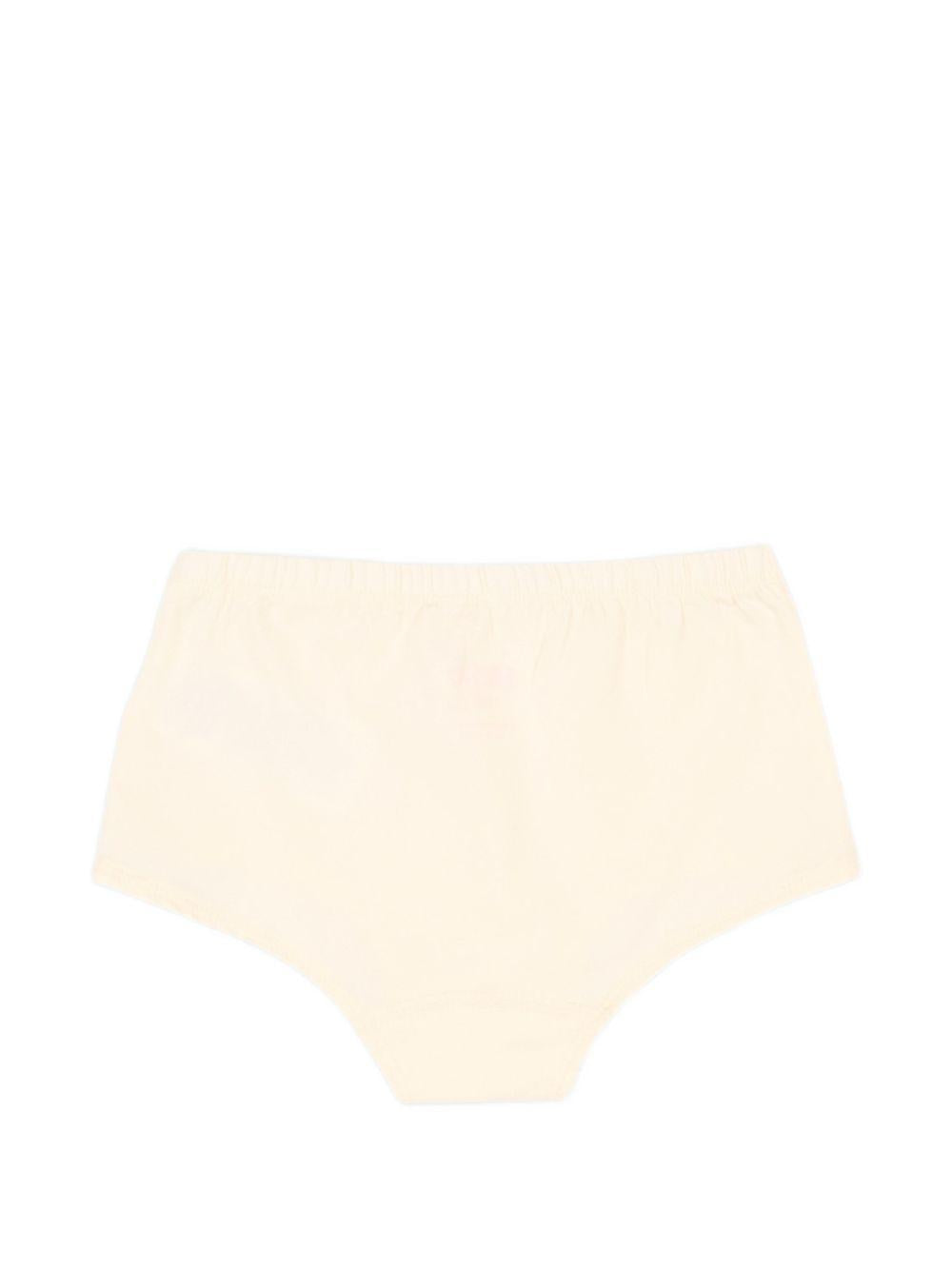 Set di due slip per bambina Molo Kids multicolore con stampa cuori 2W26Q601 5873 MOLO KIDS