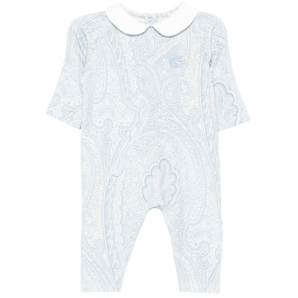 Tutine, bavaglino e cappellino per neonato ETRO KIDS azzurro con stampa paisley (3 pezzi) GYB530 Z3771 602 ETRO KIDS