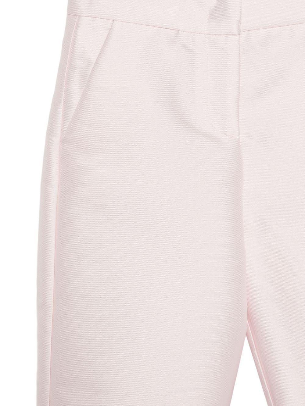Pantaloni per bambina Simonetta rosa con tasche laterali SY6A61 S0251 515 SIMONETTA KIDS