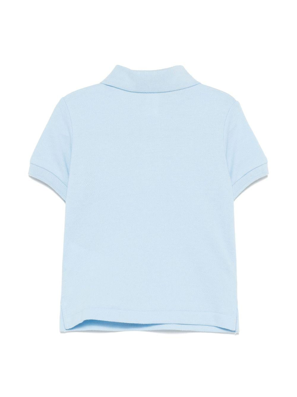 T-shirt per neonato Polo Ralph Lauren Kids azzurra con logo ricamato 320703632 153 Ralph Lauren kids