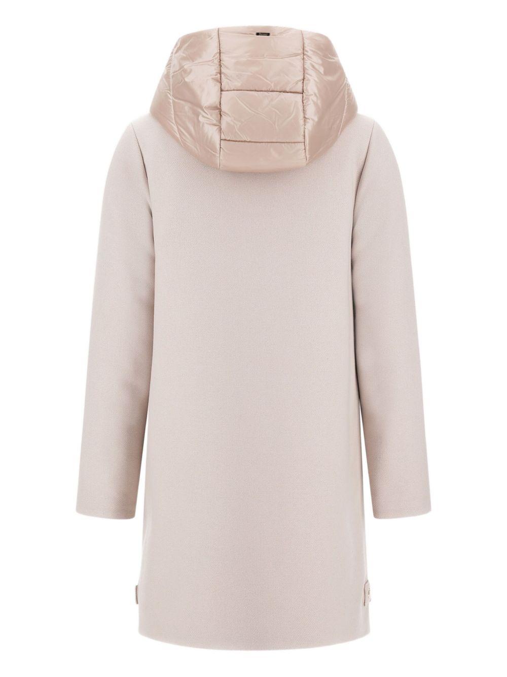 Cappotto per bambina Herno Kids rosa con cappuccio GC000049G33344 1985 HERNO KIDS