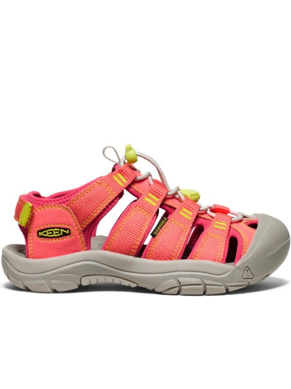 Sandali per bambino KEEN FOOTWEAR Newport Neo arancione con logo laterale goffrato 1030190 DUBARRY KEEN