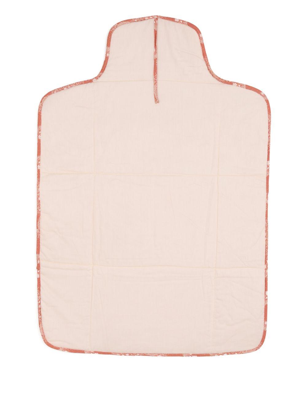 Set trousse da bagno piccola, coperta neonato, tappetino per il cambio per neonata Chloé Kids rosa a fiori C20936 45U CHLOE' KIDS