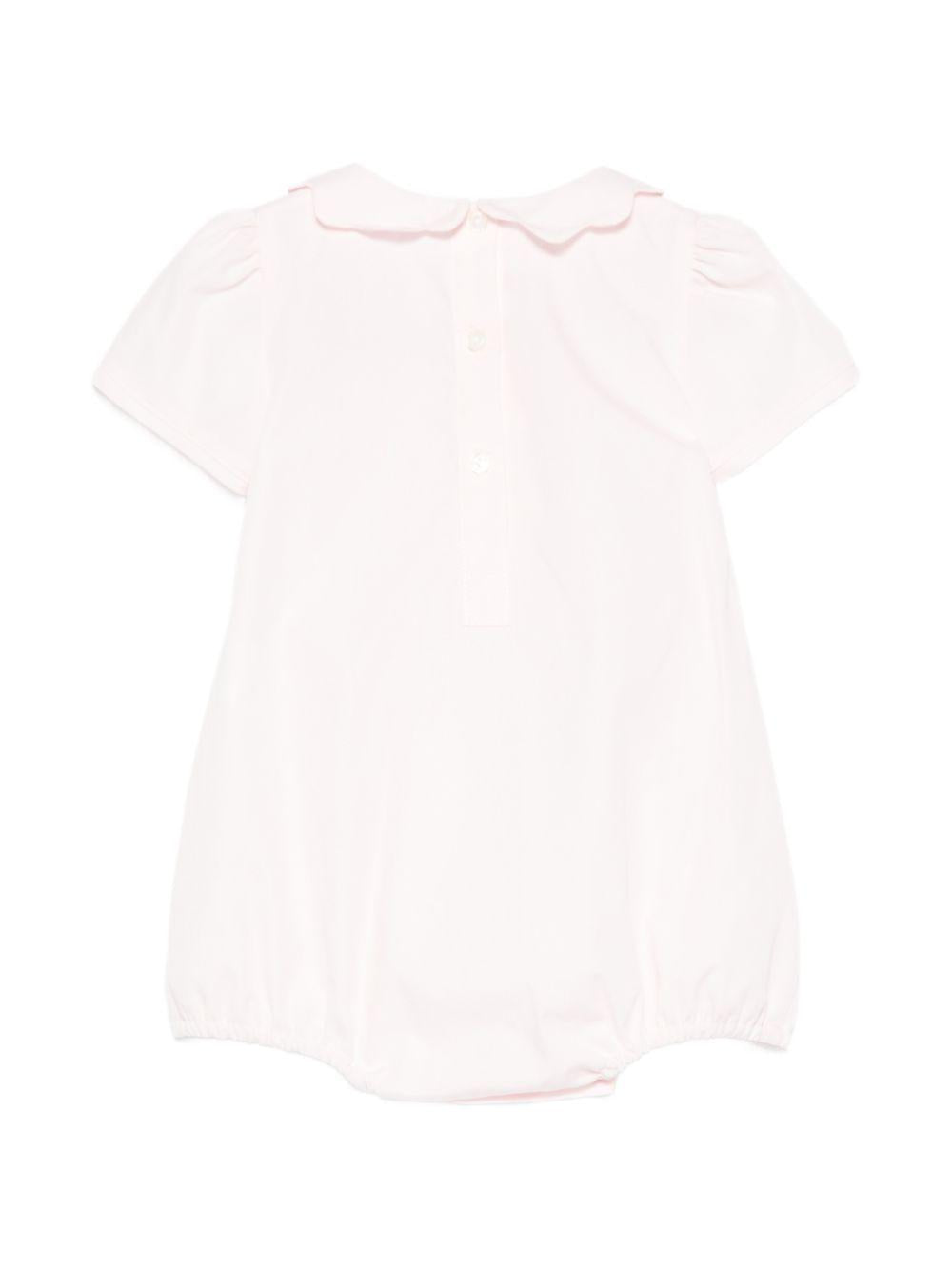 Tutina per neonata Mariella Ferrari rosa con ricamo a farfalla PLO13BIS 007 MARIELLA FERRARI