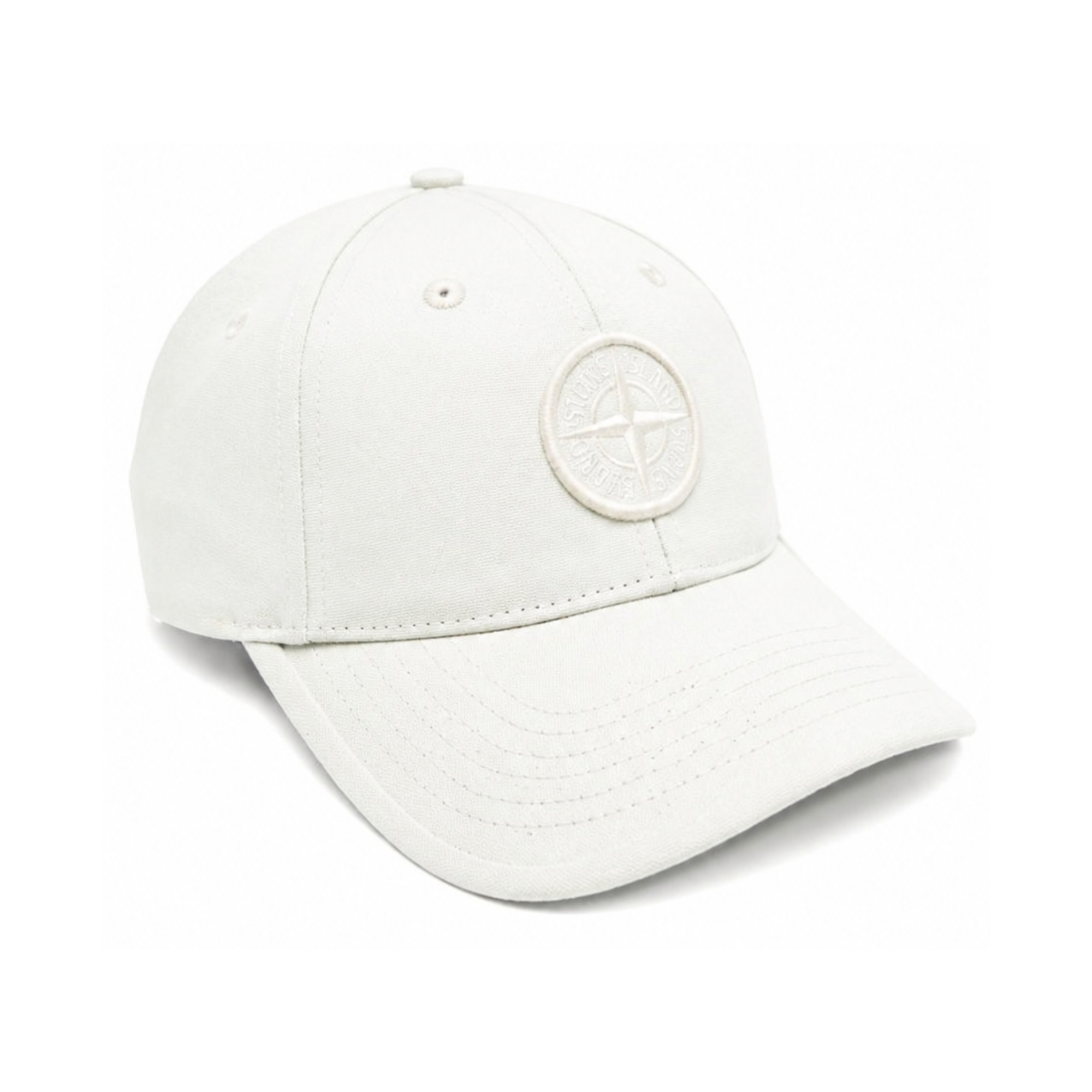 Cappello da baseball per bambino Stone Island Junior grigio con applicazione L1S169100001S0248 V0061 STONE ISLAND KIDS