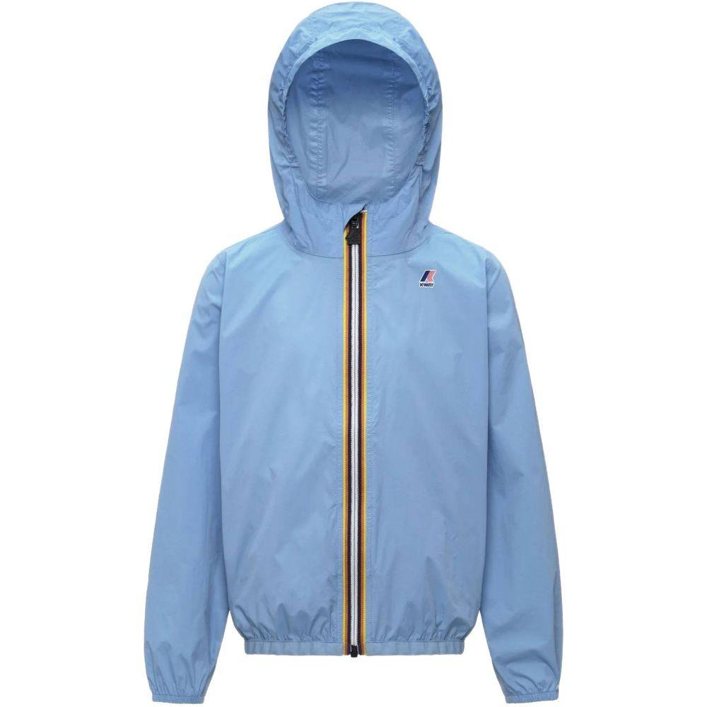 Giacca P. Le Vrai Claude 4.0 per bambini K Way Kids azzurro con cappuccio K61336W 356 K-WAY KIDS