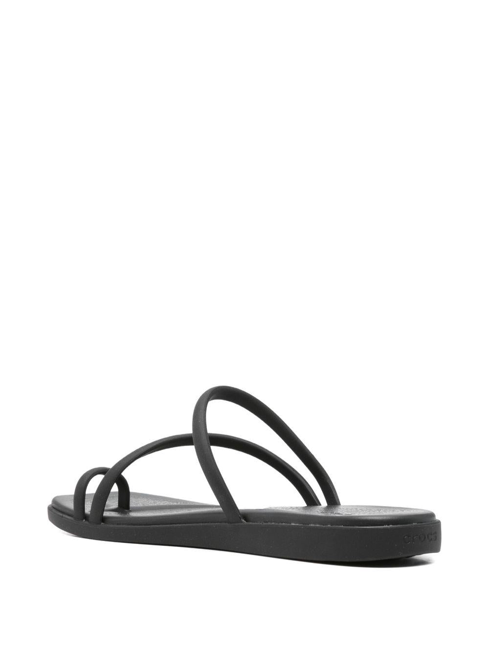 Infradito Miami per donna Crocs nero con dettaglio ad incrocio 209862 BLK CROCS KIDS