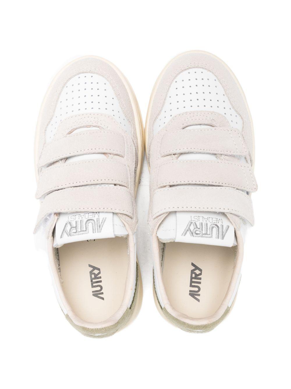 Sneakers per bambini AuTRY Kids beige con chiusura a strappo KILK 3U05 AuTRY KIDS