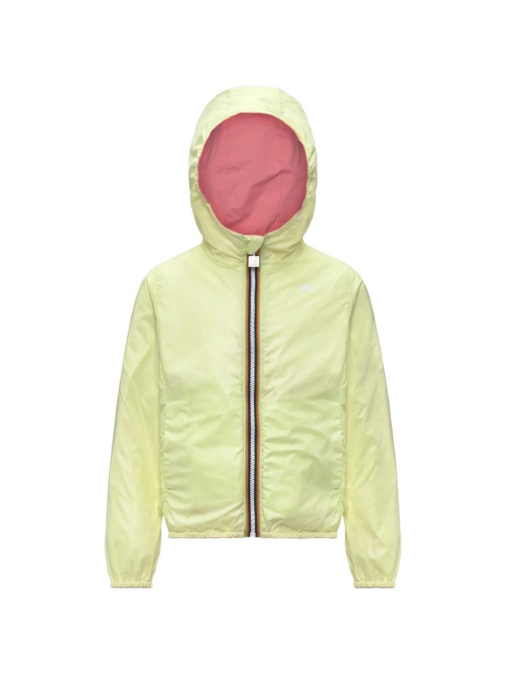 Giacca Lily per bambina K Way Kids rosa reversibile K61313W C0W K-WAY KIDS