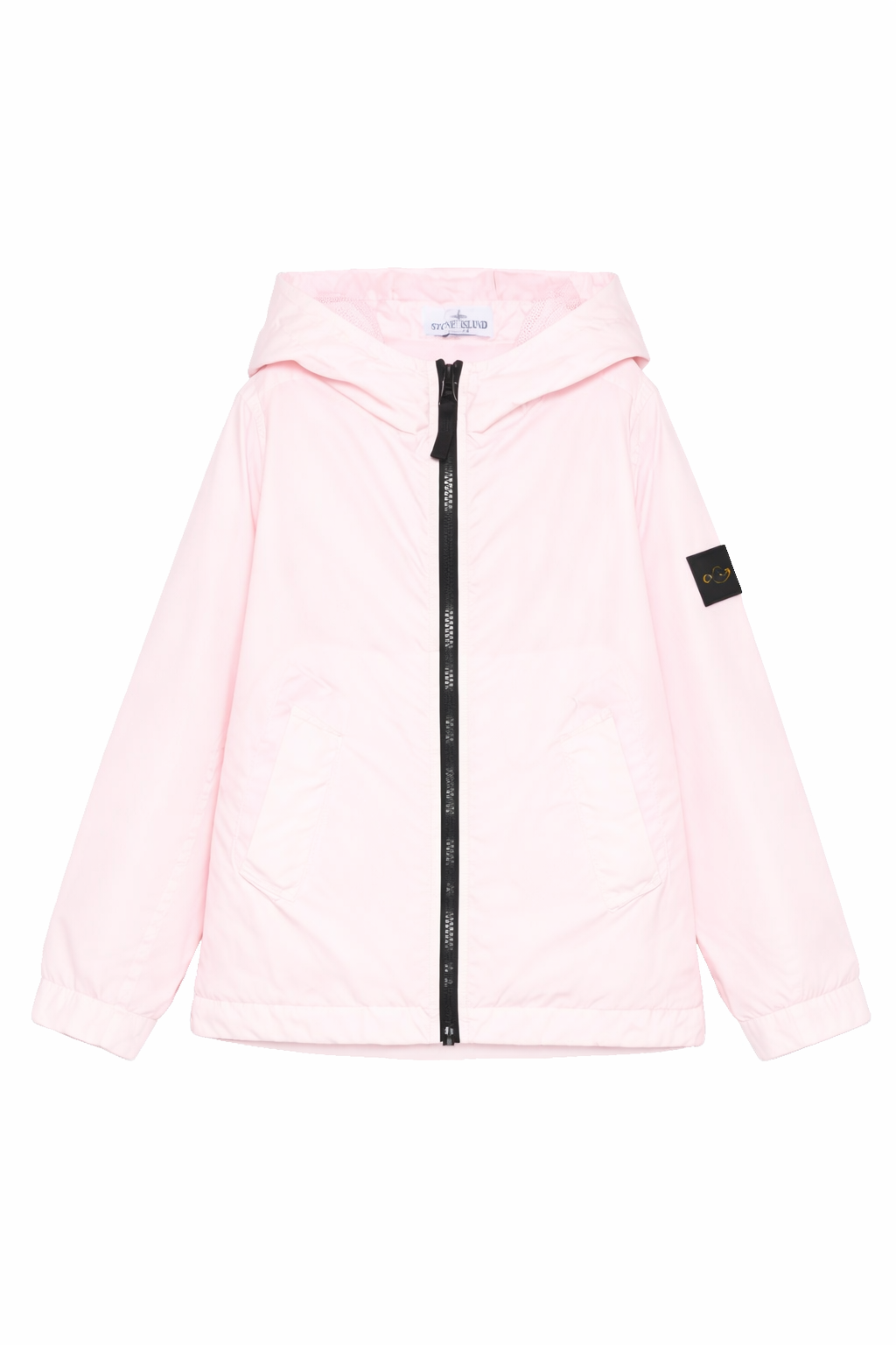 Giacca per bambina Stone Island Junior rosa con cappuccio L1S164100003S0A23 V0080 STONE ISLAND JUNIOR