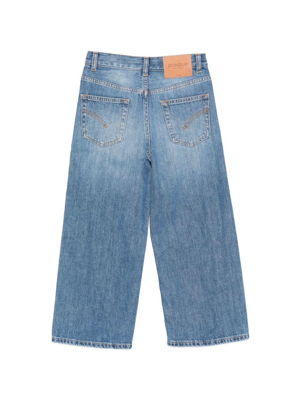 Jeans per bambino Dondup Kids blu con cinque tasche DMPA204CDF021 4098 DONDUP KIDS