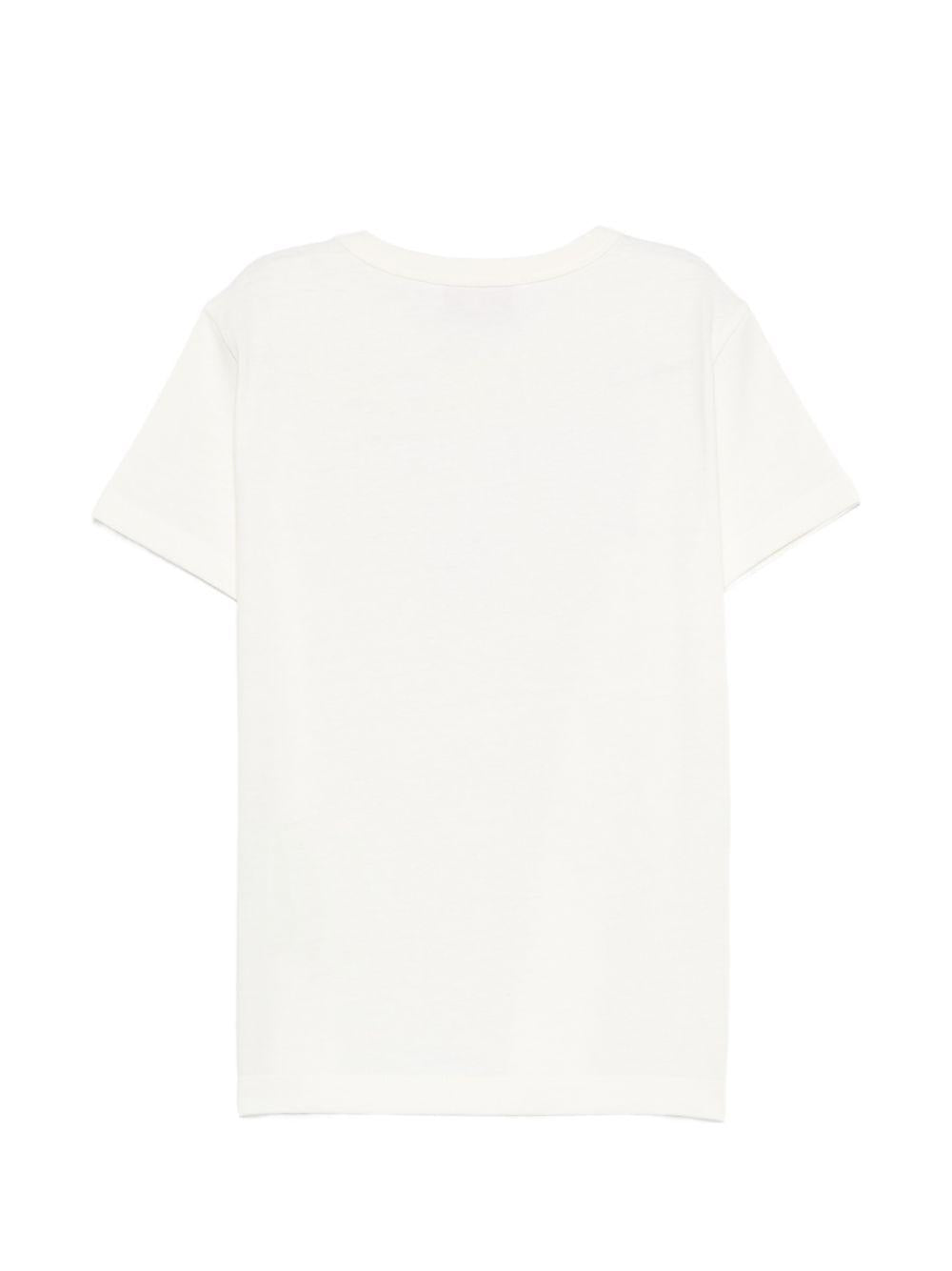 T-shirt per bambina Pucci Junior bianca con stampa logo PY8B71 Z3672 102LI EMILIO PUCCI KIDS