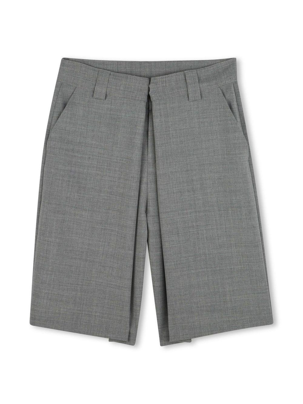 Shorts Ceremony per bambino Givenchy Kids grigio con passanti H30712 A47 GIVENCHY KIDS