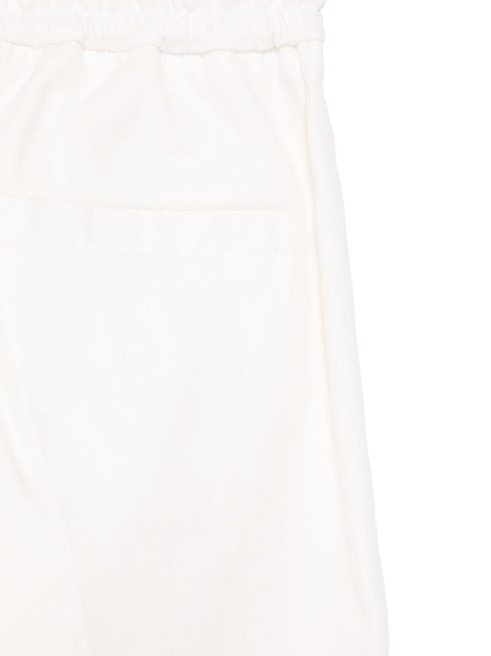 Pantaloni per bambino Paolo Pecora Kids bianco con coulisse PP3915 GESSO PAOLO PECORA KIDS