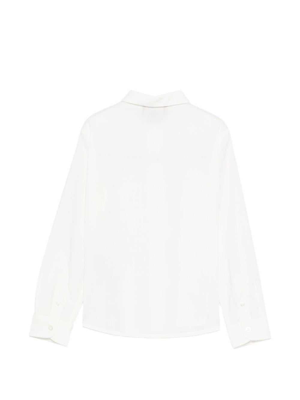 Camicia per bambino Emporio Armani Kids bianca con colletto classico EB000907 AF20967 U0003 EMPORIO ARMANI KIDS