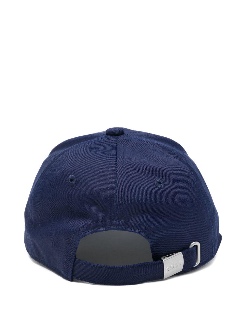 Cappello da baseball per bambino BOSS Kids blu con applicazione logo J53120 84N BOSS KIDS