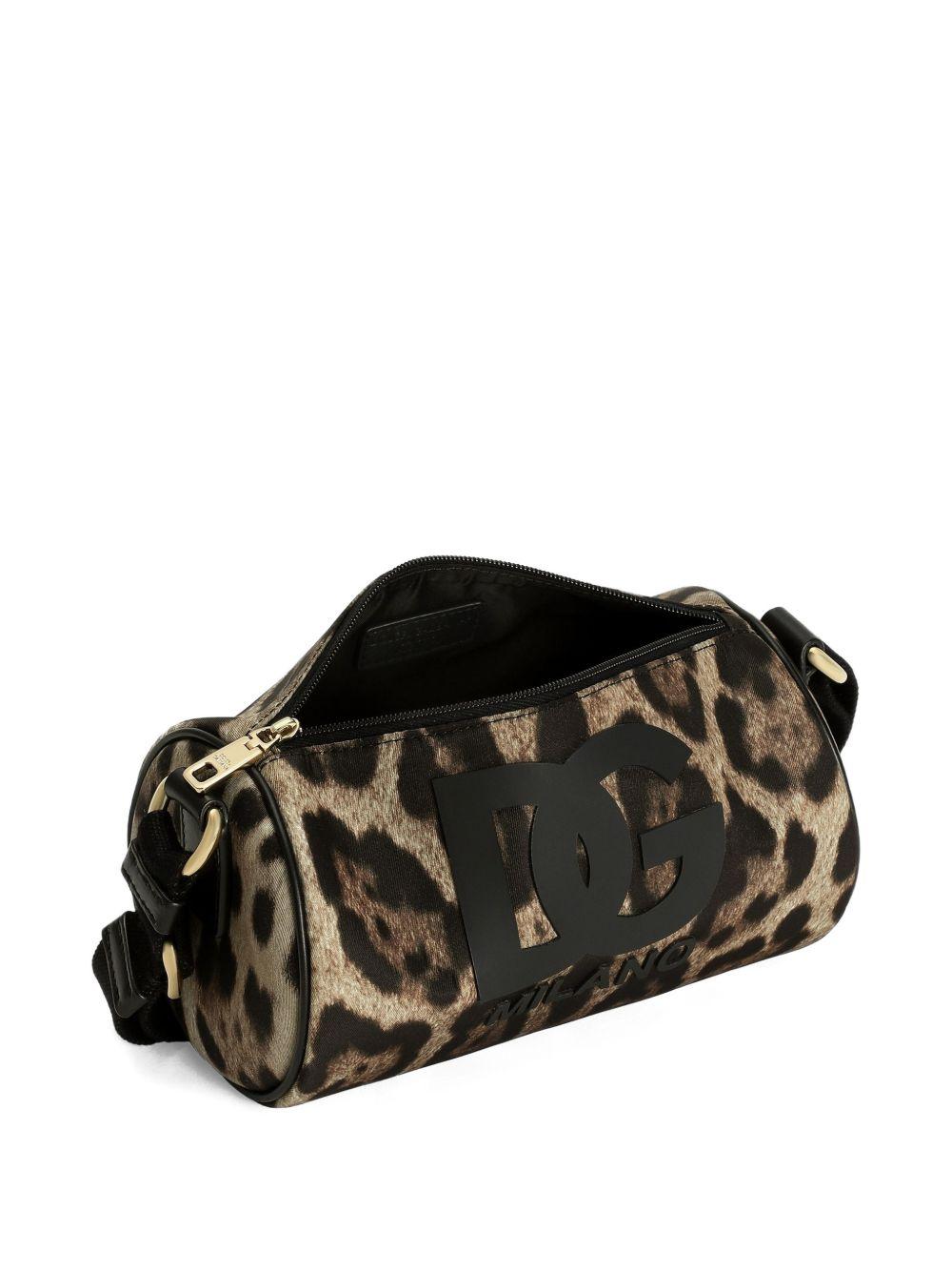 Borsa per bambina Dolce & Gabbana Kids animalier con stampa logo EB0254 AJ555 HY13M DOLCE & GABBANA KIDS