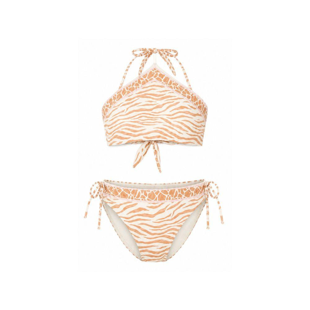 Costume per donna MC2 Saint Barth arancione con stampa animalier VIR0001 09095L MC2 ST. BARTH