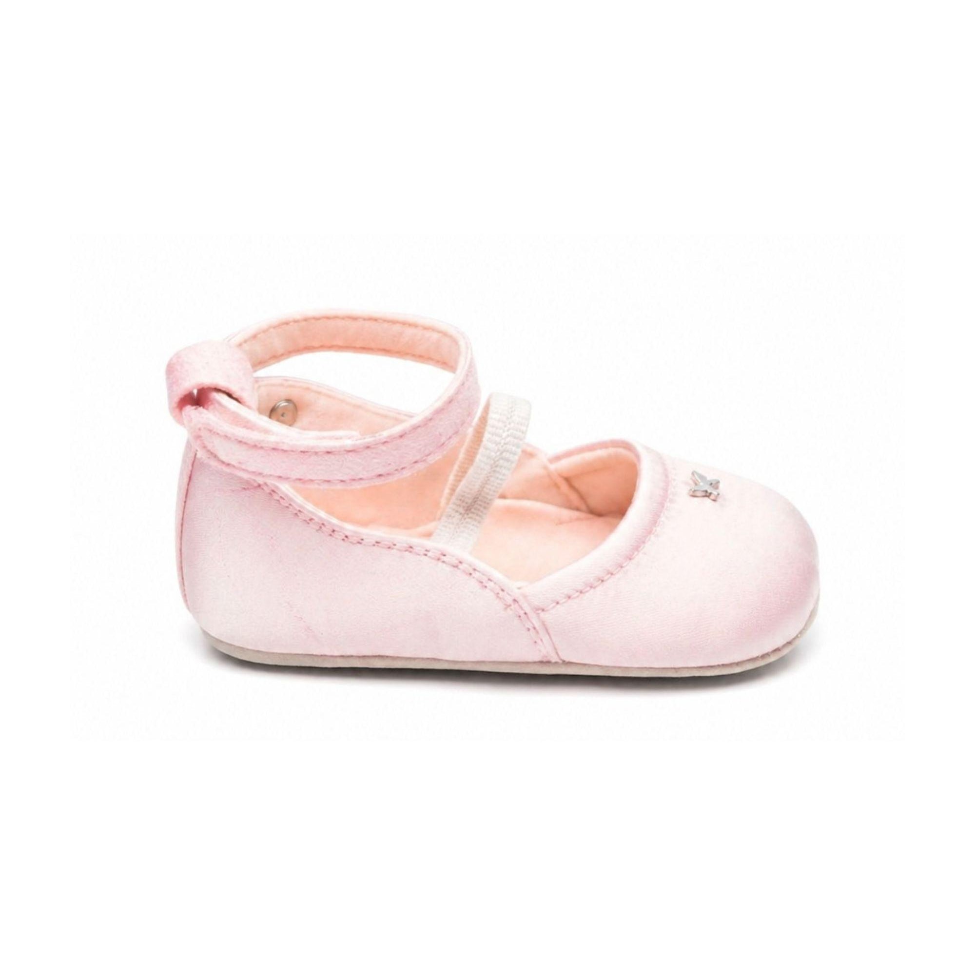 Ballerine primi passi per neonata Aruna Seth Margot rosa con chiusura a strappo alla caviglia MARGOT 310 ARUNA SETH