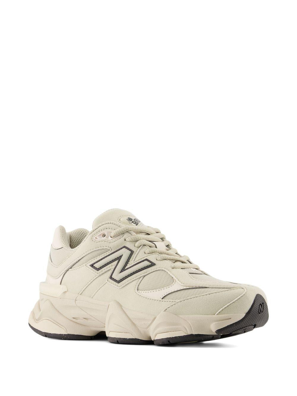 Sneakers 9060 per bambini New Balance Kids bianche con dettaglio logo laterale G9060 7GY NEW BALANCE KIDS