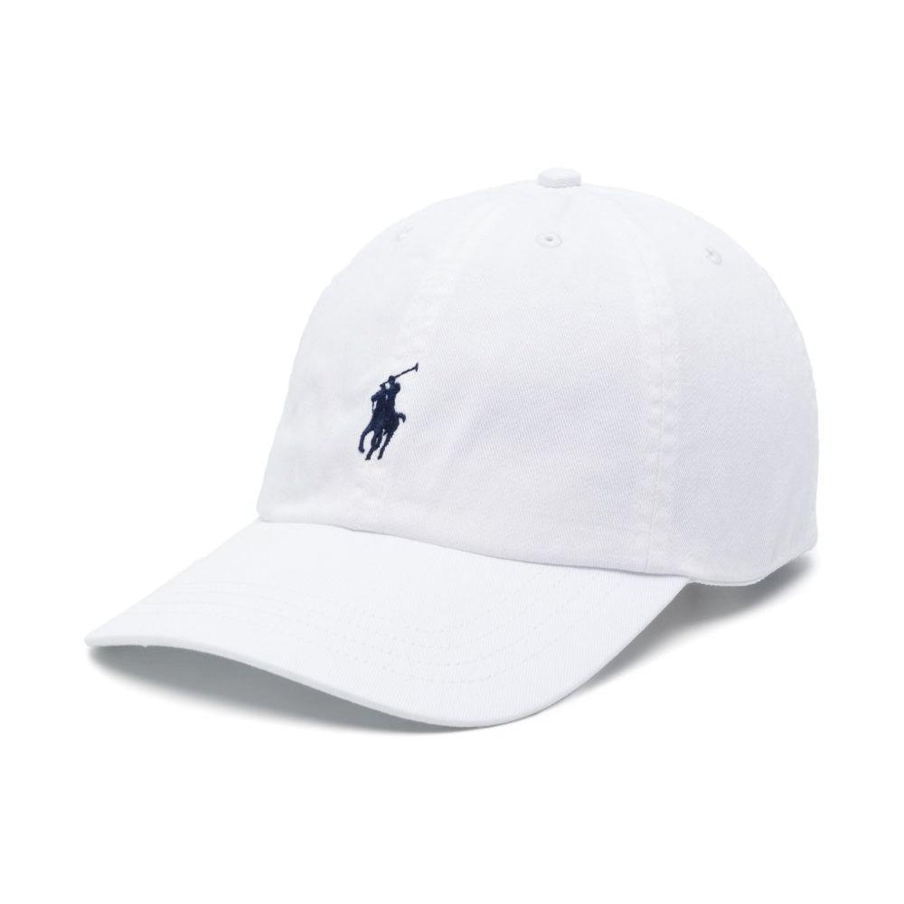 Cappello da baseball per bambino Polo Ralph Lauren Kids bianco con caratteristico motivo Polo Pony 323552489 001 Ralph Lauren kids