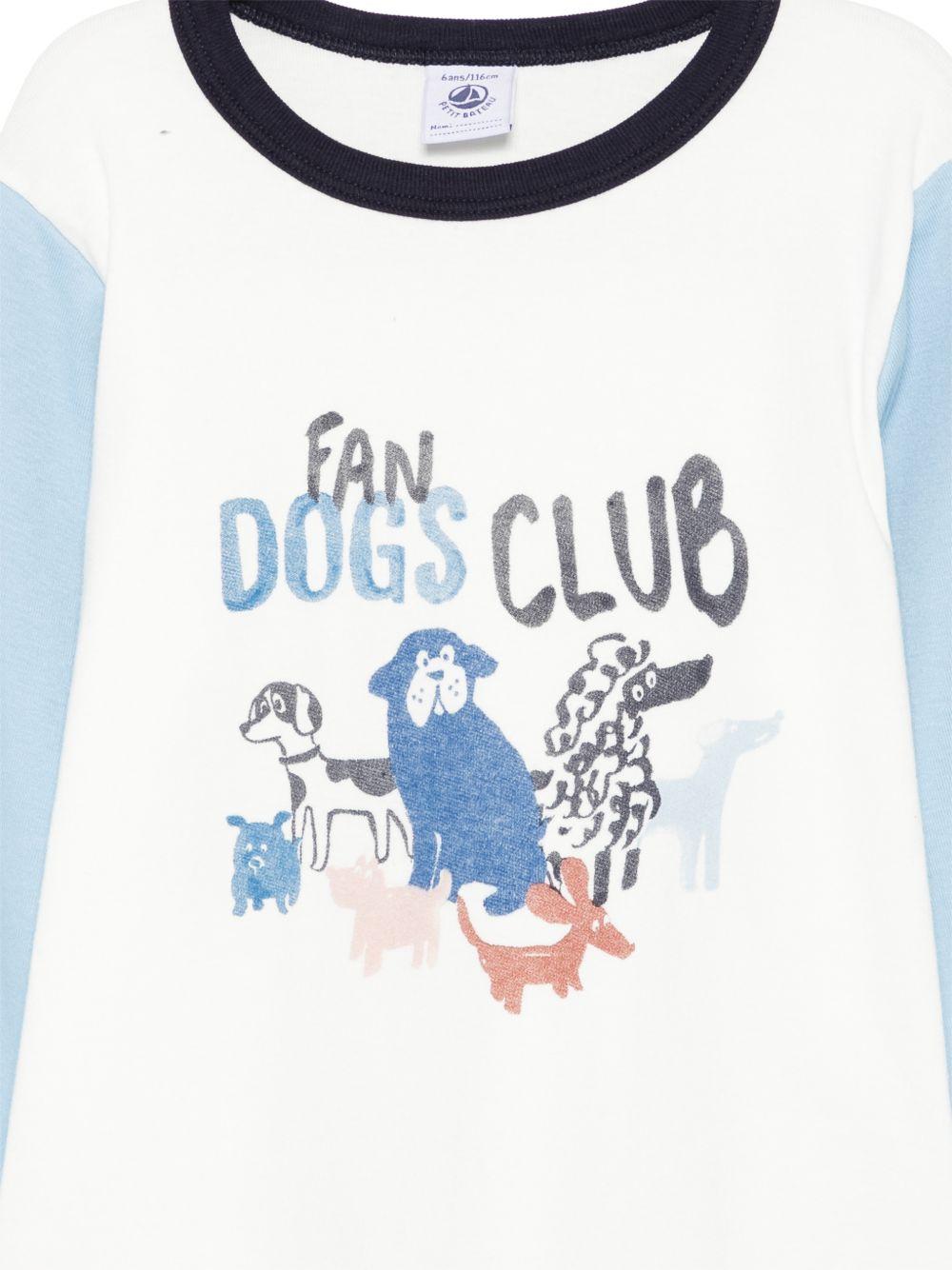 Pigiama per bambino Petit Bateau multicolore con stampa grafica A0FC8 01 PETIT BATEAU KIDS