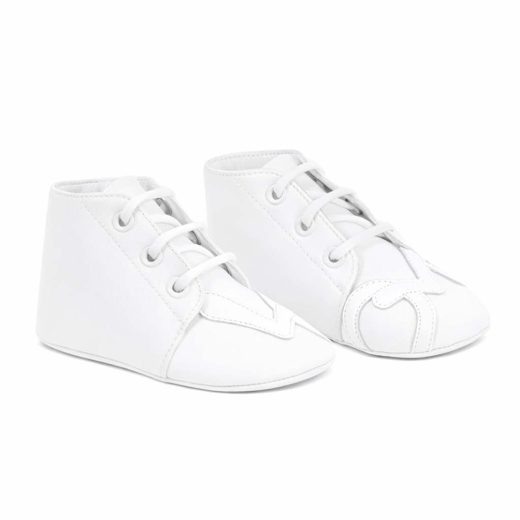 Sneakers Baby Love per neonati Christian Louboutin Kids bianche con punta squadrata 3250142 W302 CHRISTIAN LOUBOUTIN KIDS