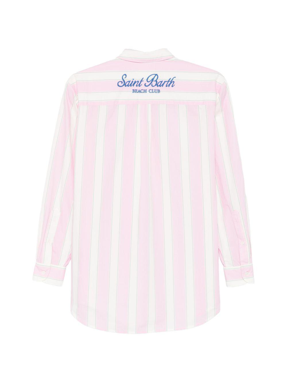Camicia per donna MC2 Saint Barth multicolore con logo sul retro BRIG001 00897L MC2 ST. BARTH