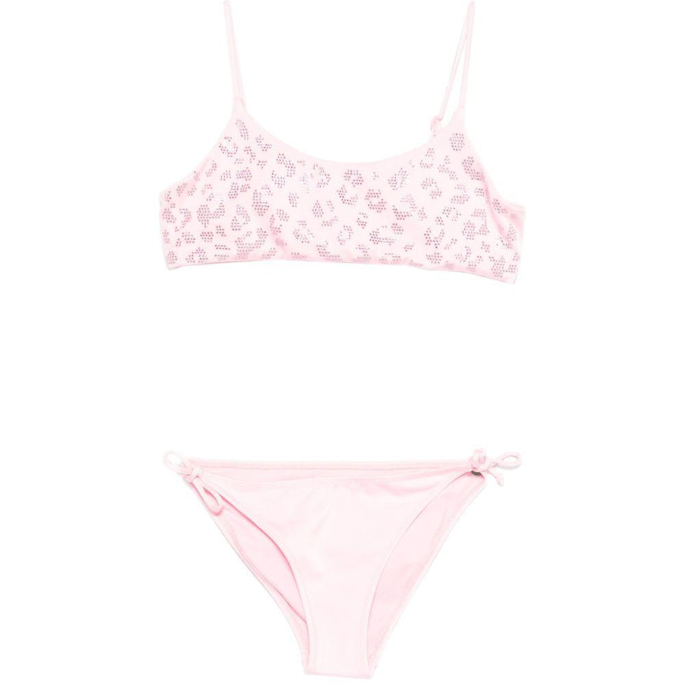 Set 2 pezzi da bagno per bambina MC2 Saint Barth Kids rosa con coulisse JAI0001 00852L MC2 ST. BARTH KIDS