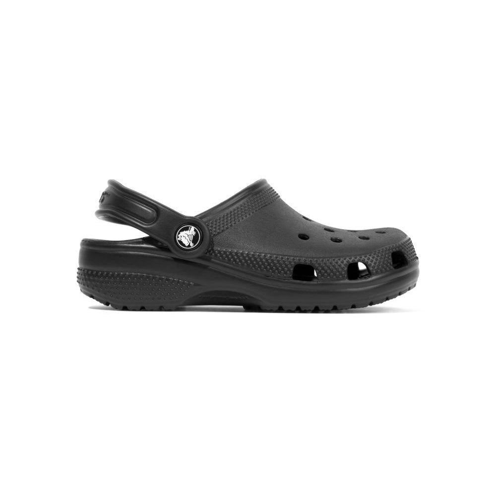 Clogs Classic per bambini Crocs Kids nero con design traforato 206991 BLK CROCS KIDS