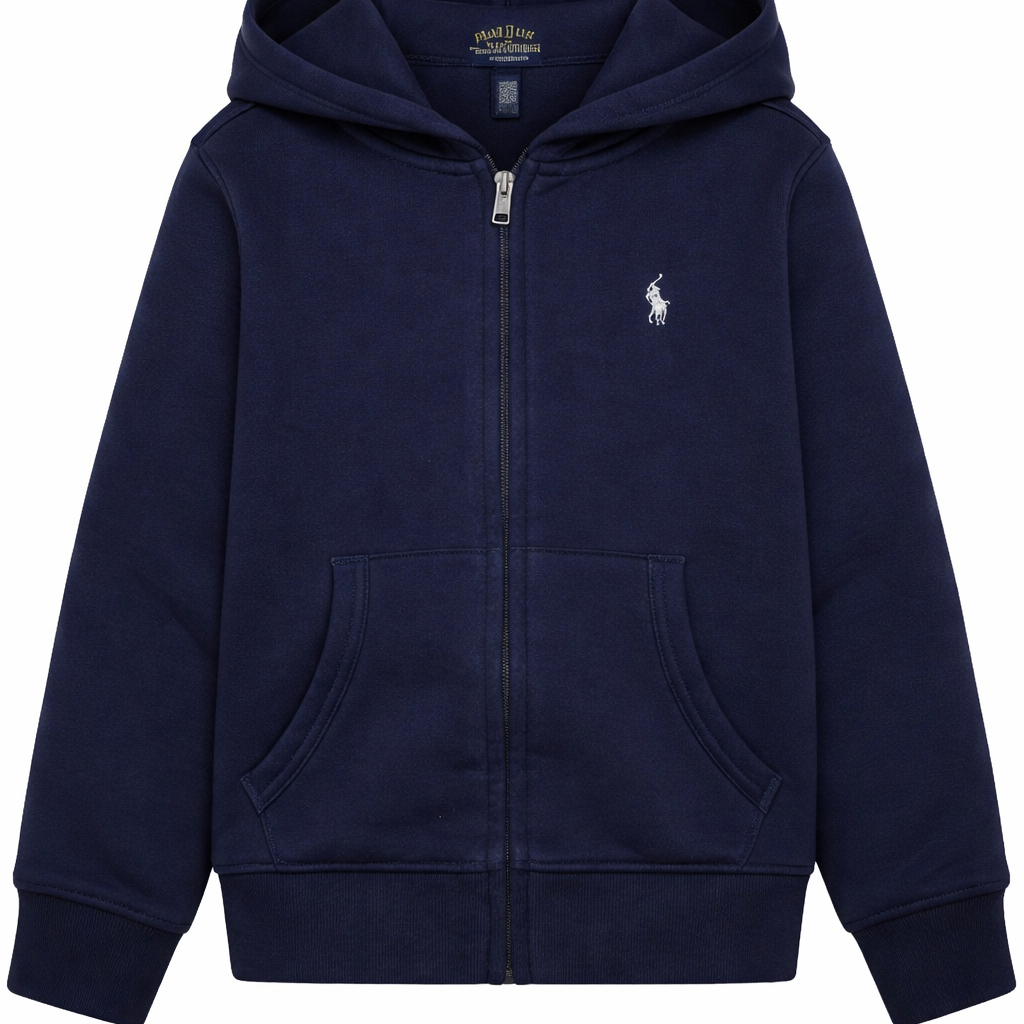 Felpa per bambino Polo Ralph Lauren Kids blu con ricamo Polo Pony 322964134 002 Ralph Lauren kids