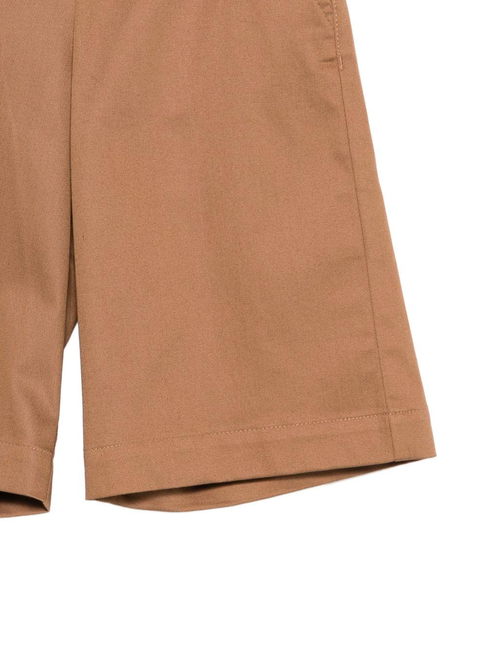 Shorts per bambino Fay Kids marrone con bottoni FY6P59 G0215 315 FAY KIDS