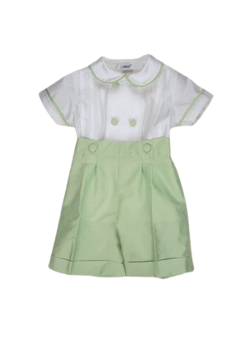 Abito da cerimonia 10514 VERDE MELA BARONI